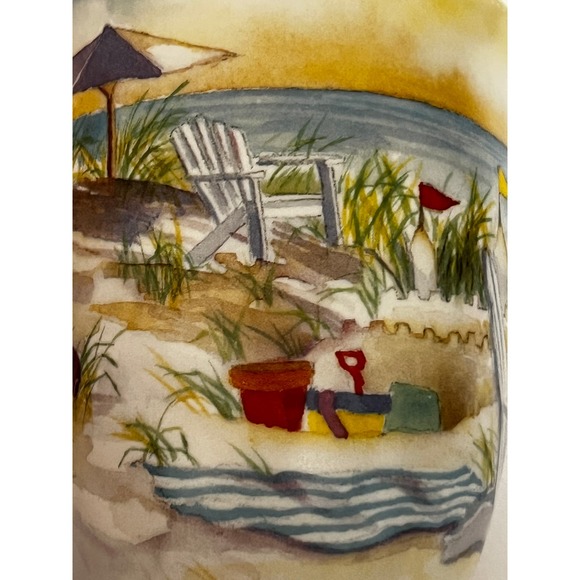 Tybee Island Georgia Coffee Mug - Cape Shore Beach Design by Kristin Stashenko - Picture 6 of 8